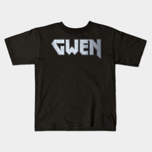 Heavy metal Gwen Kids T-Shirt